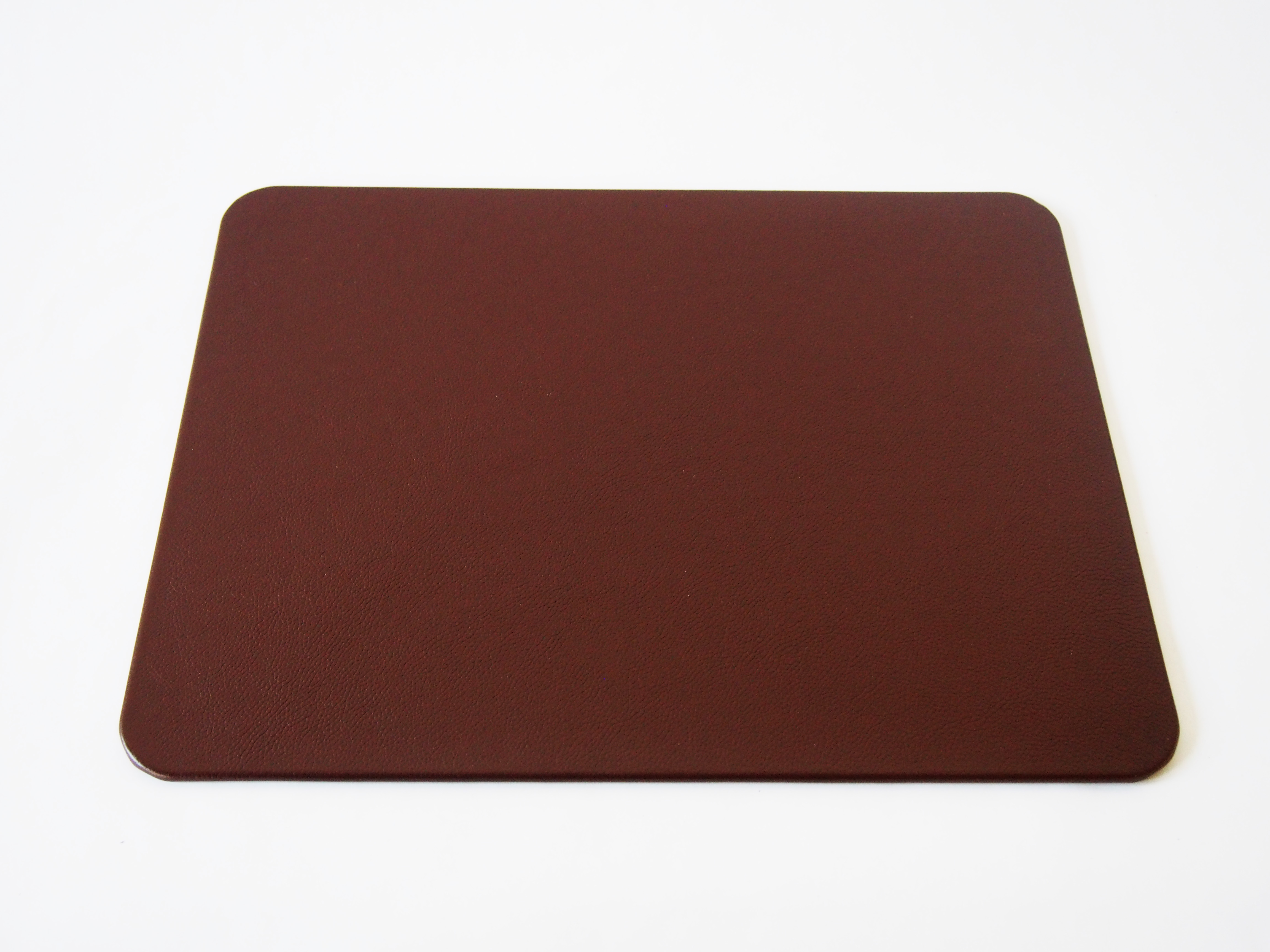 Brown Leather Desk Pad: Genuine Top-Grain Leather | Prestige Office