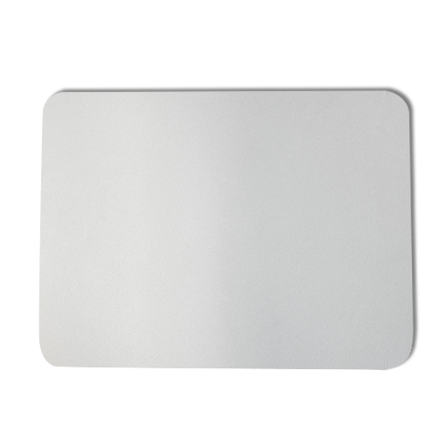 White Leather Desk Pad Genuine Leather Desktop Protection