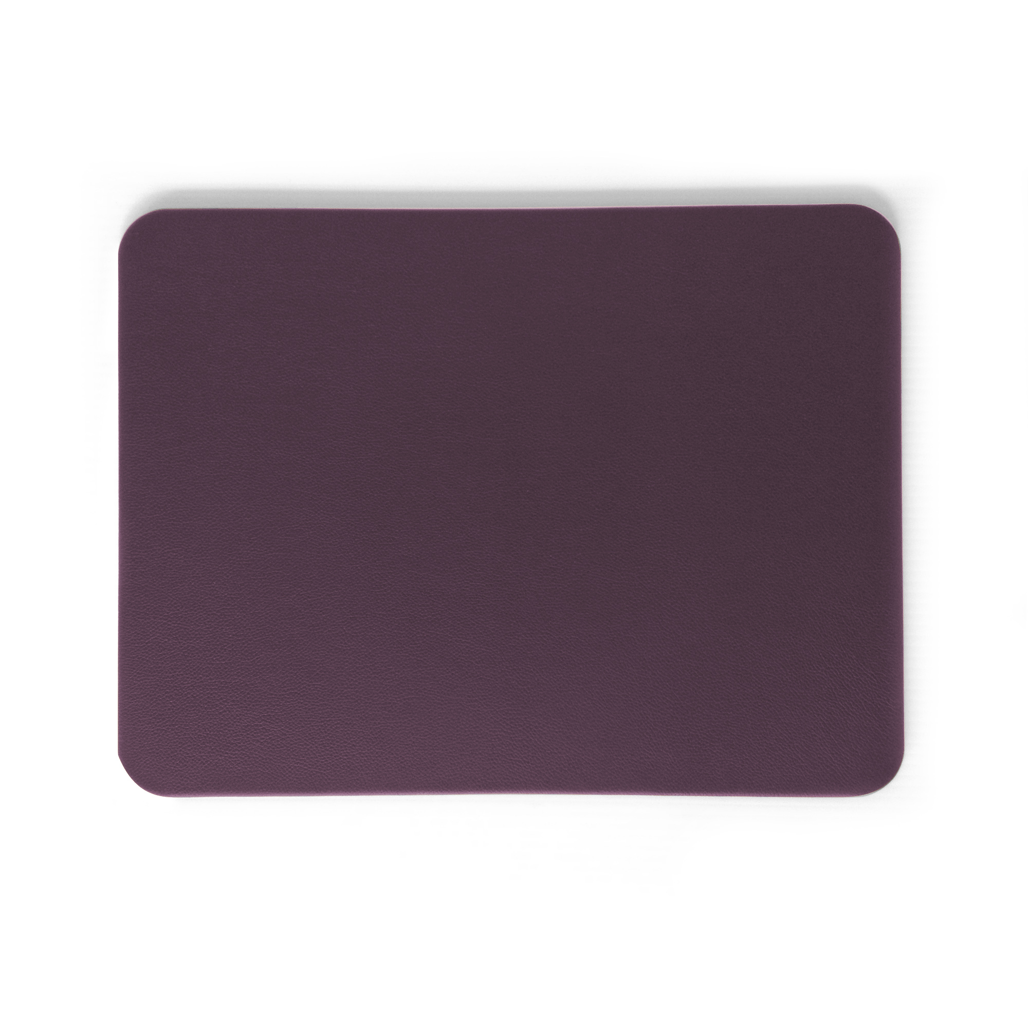 Purple Leather Desk Pad: Executive Blotter Made of Genuine Leather ...